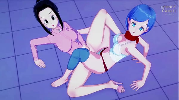 Bulma and Milk horny MILFs have lesbian sex Dragon Ball Super