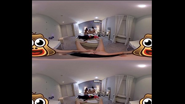 VR Hot Lesbian Orgy in 360