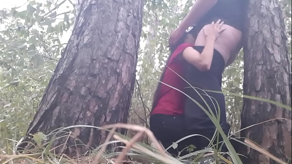 We hid under a tree from the rain and we had sex to keep warm Lesbian Illusion Girls