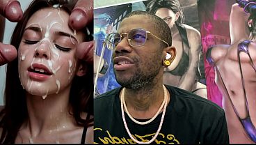 Big Breast Milf Deepthroating Cock, Tight Teen Girl Getting Her Face Completely Cum Covered, Cum Covered Bald Pussy, Lesbian Girl Riding A StrapOn, AI Generated