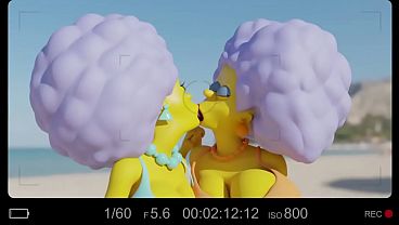 Pfjkbvurttsr4 - HD Exclusive: Kissing: Simpson Lesbian Kiss
