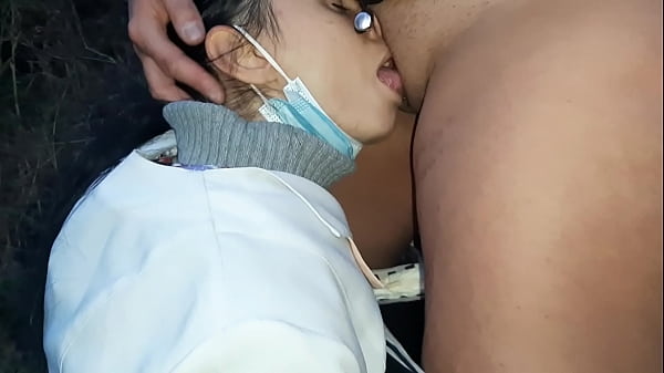 Fucked and cum in the mouth of a nurse in a public place Lesbian Illusion Girls